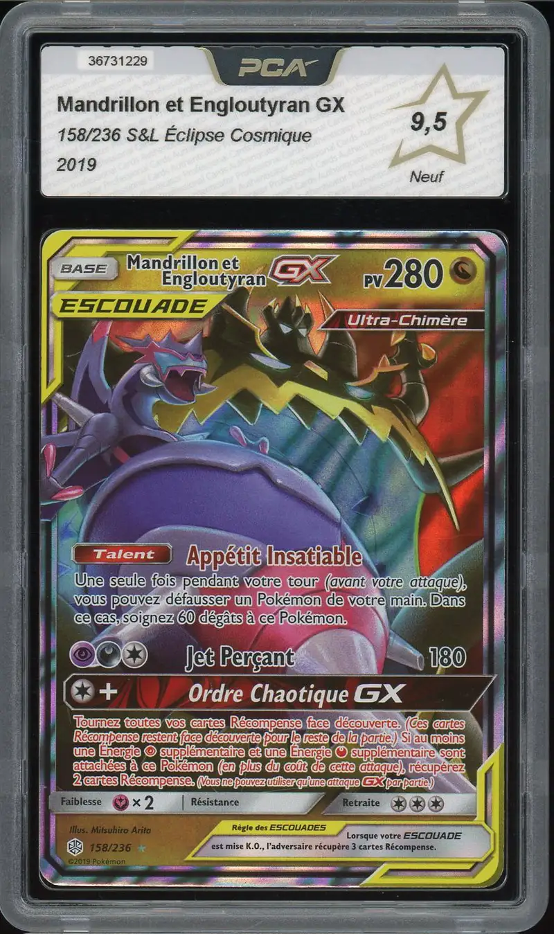PCA 9.5 Mandrillon et Engloutyran Gx