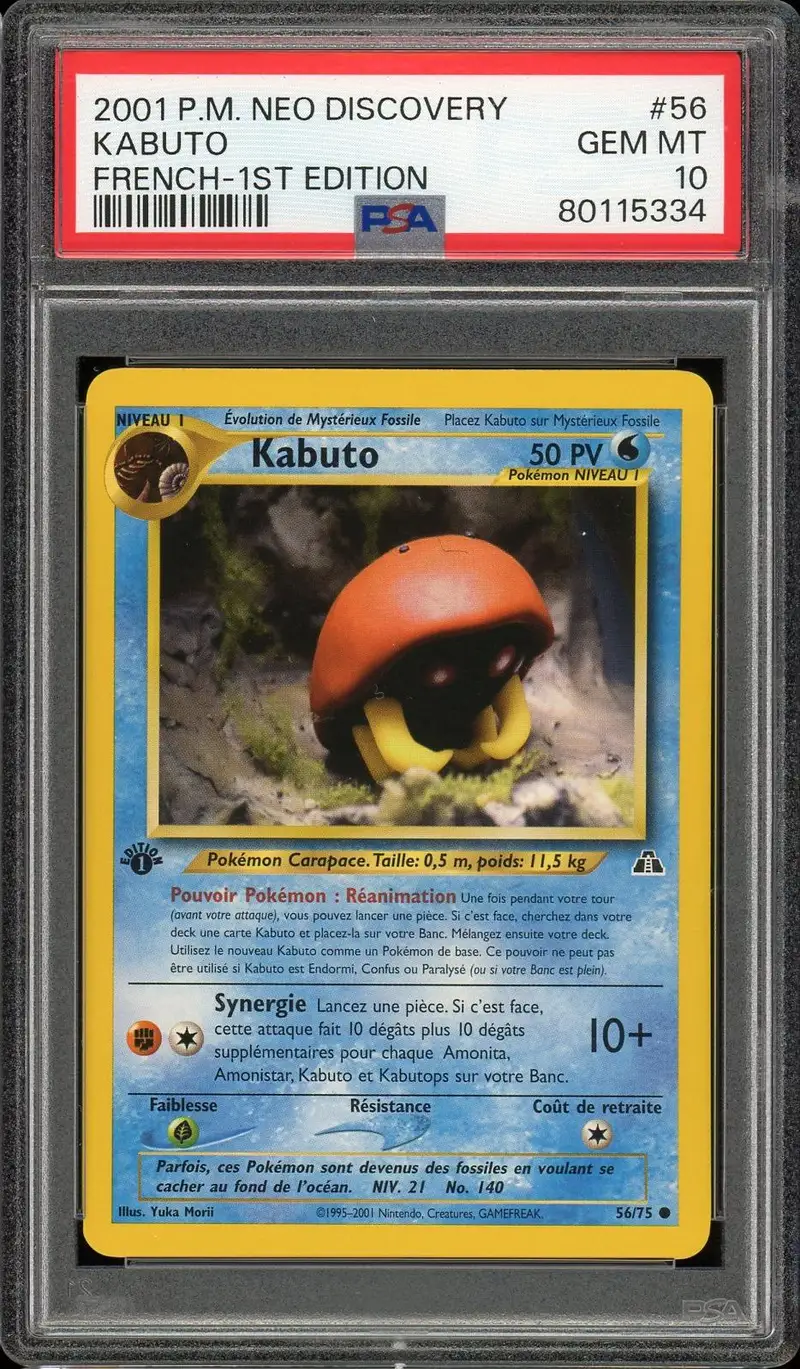 PSA 10 Kabuto