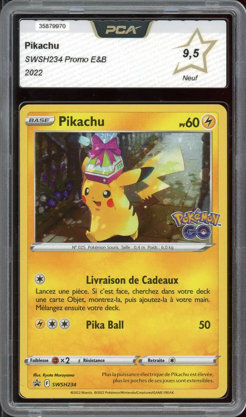 PCA 9.5 Pikachu Holo