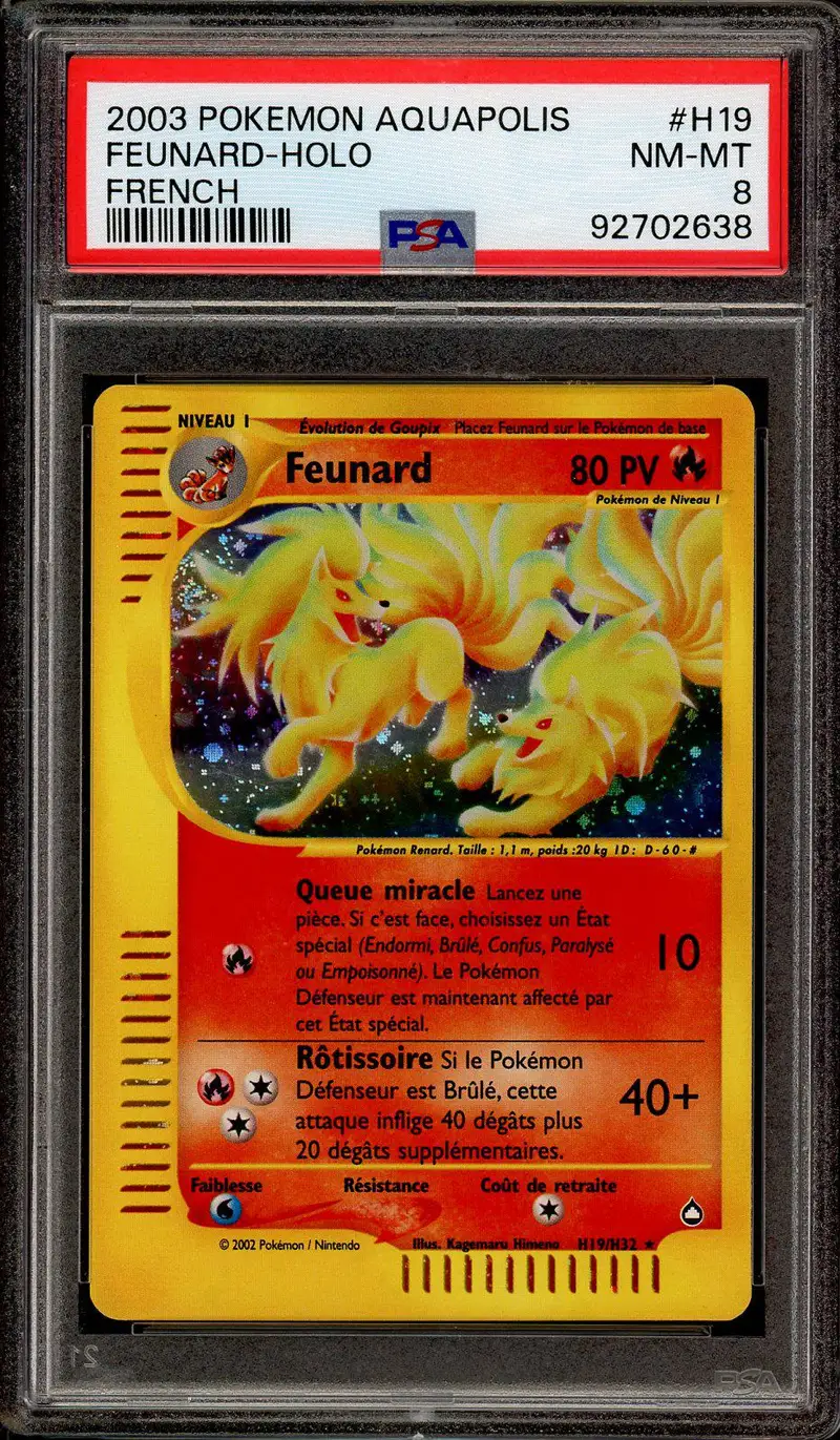 PSA 8 Feunard Holo