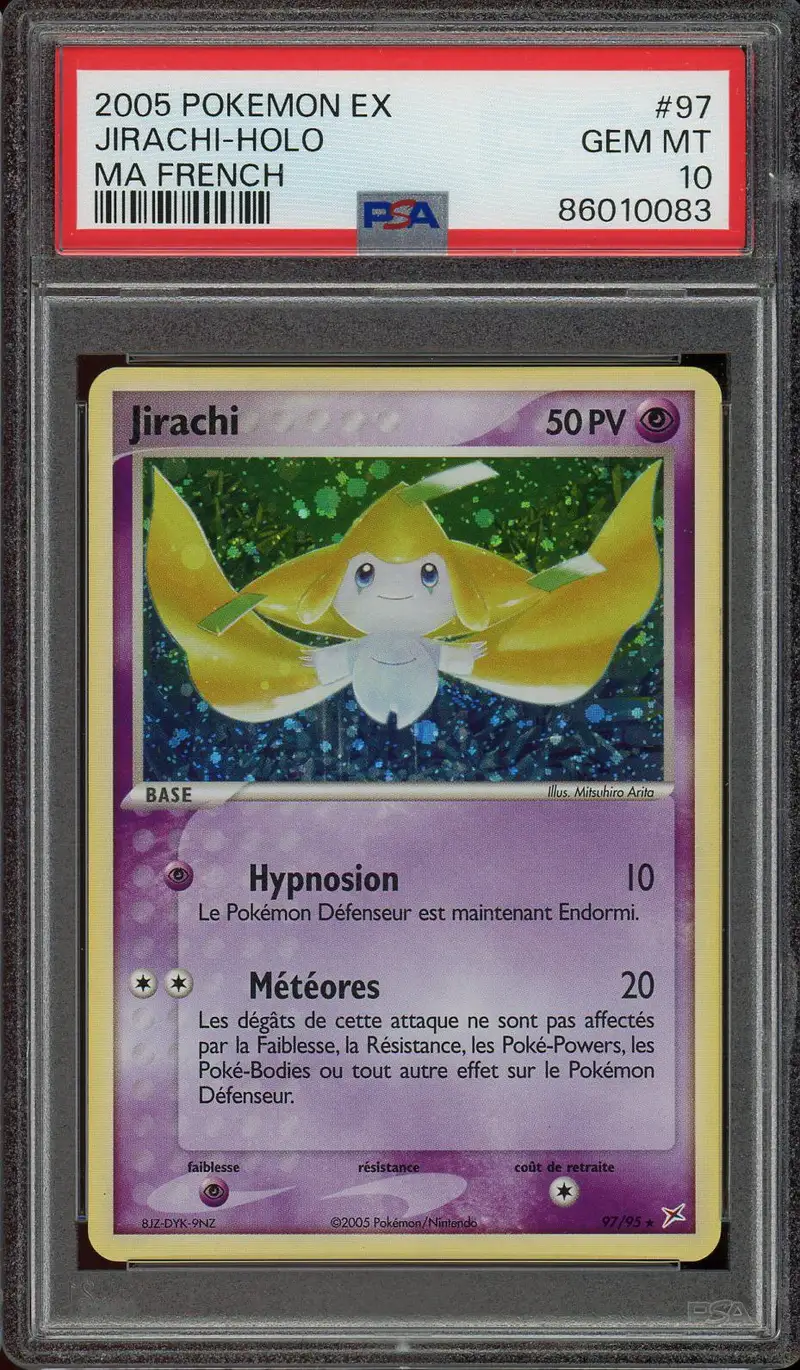 PSA 10 Jirachi Holo