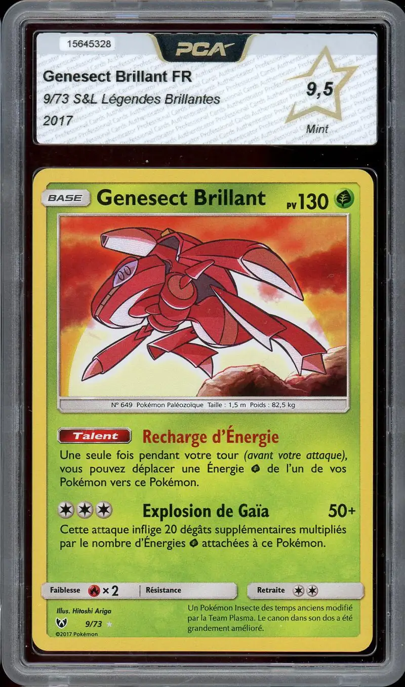 PCA 9.5 Genesect Brillant