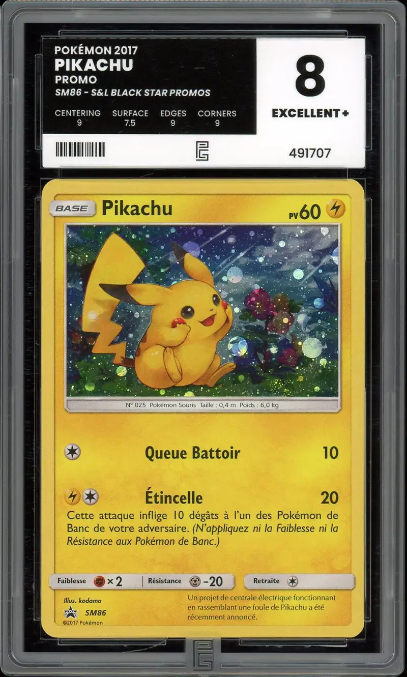 PG 8 Pikachu Holo