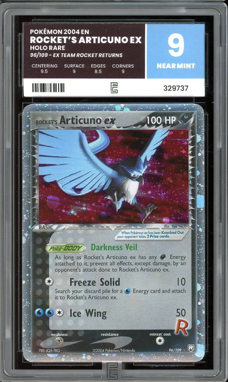 PG 9 Rocket's Articuno Ex