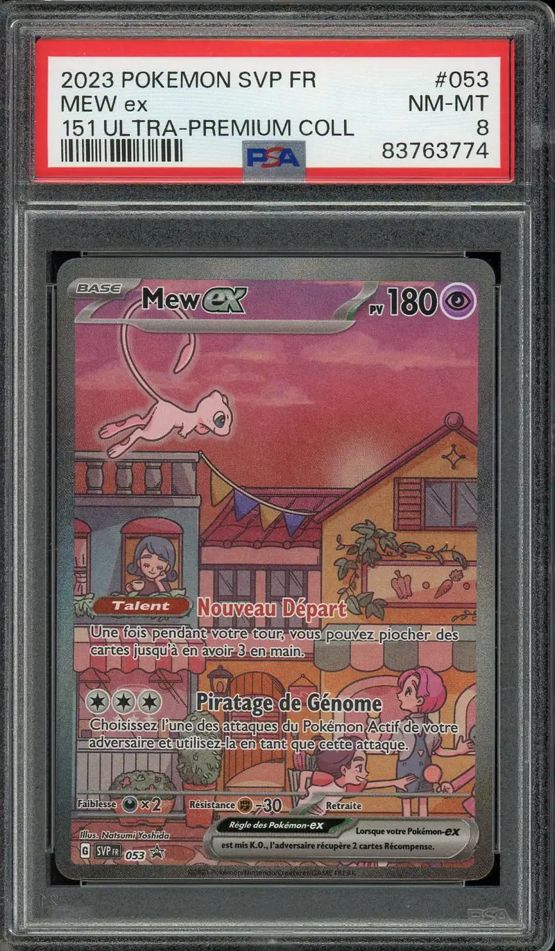 PSA 8 Mew Ex