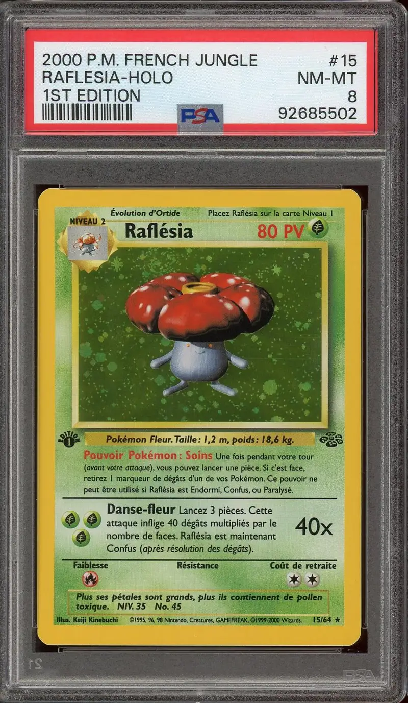 PSA 8 Raflésia Holo