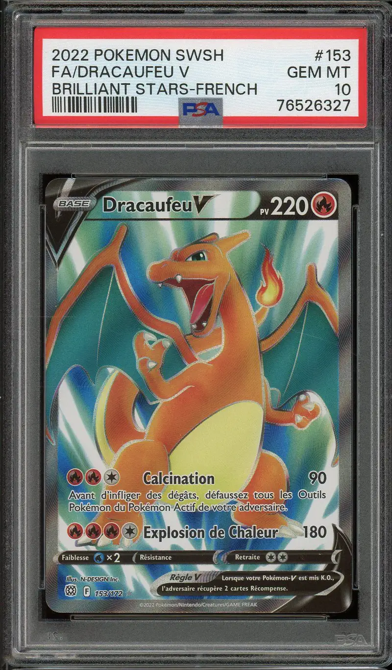 PSA 10 Dracaufeu V
