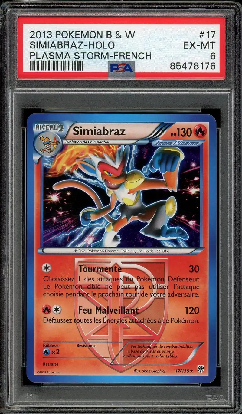 PSA 6 Simiabraz Holo
