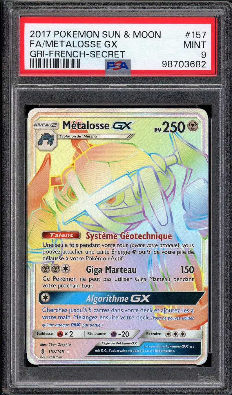 PSA 9 Metalosse Gx