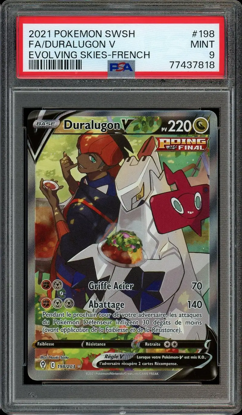 PSA 9 Duralugon V