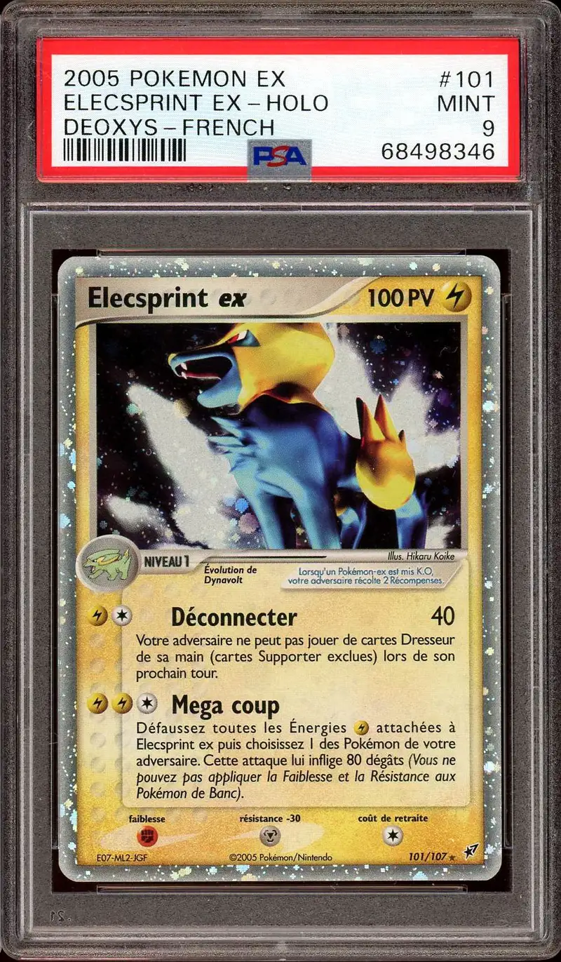 PSA 9 Elecsprint Ex