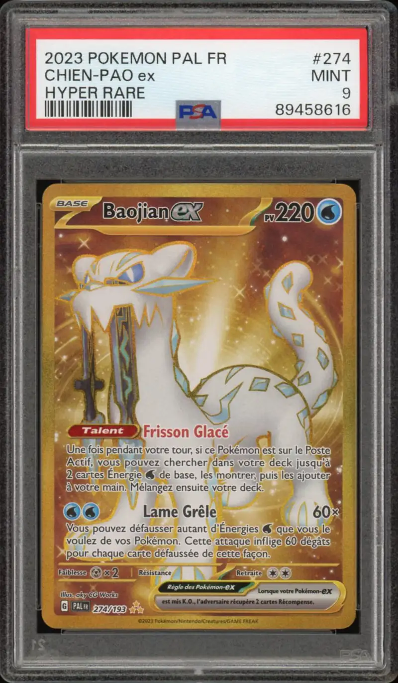 PSA 9 Baojian Ex
