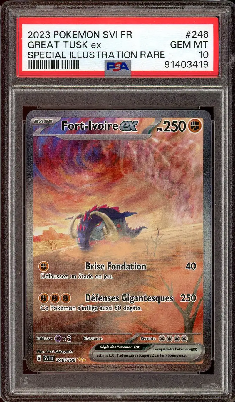 PSA 10 Fort-Ivoire Ex