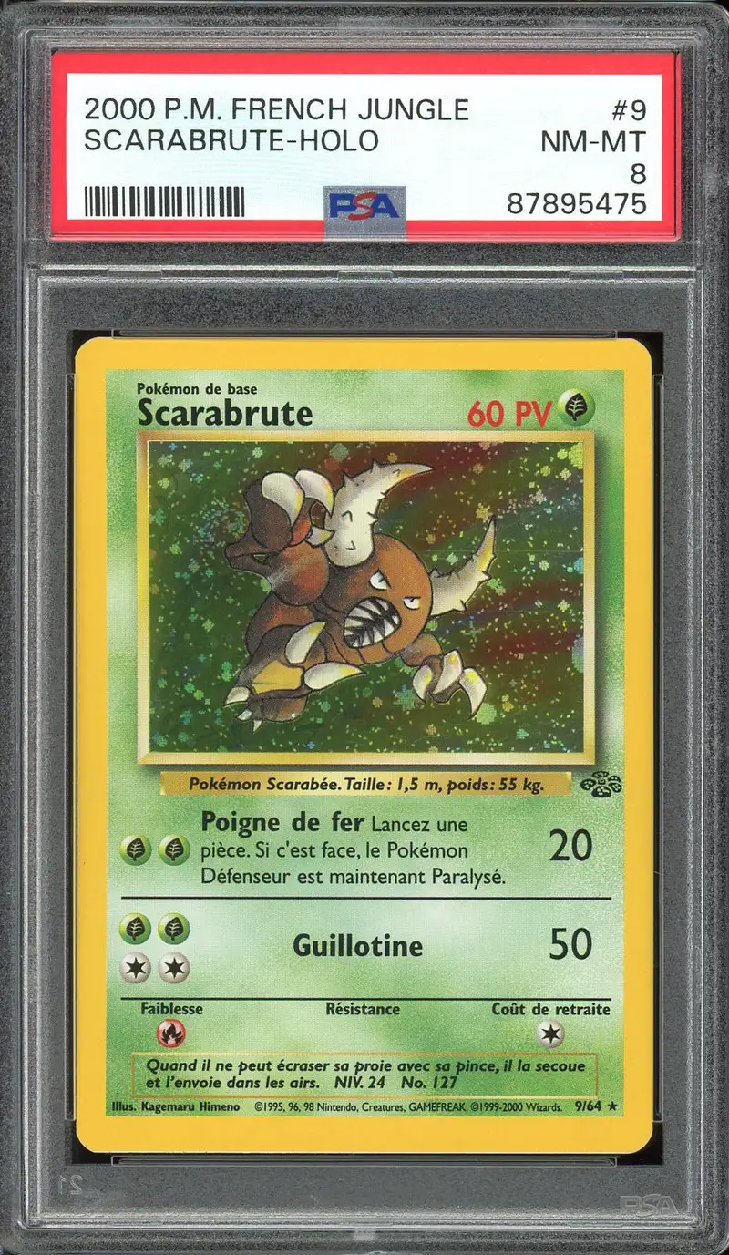 PSA 8 Scarabrute Holo