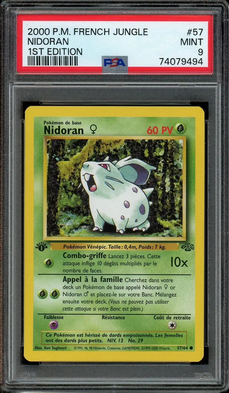 PSA 9 Nidoran