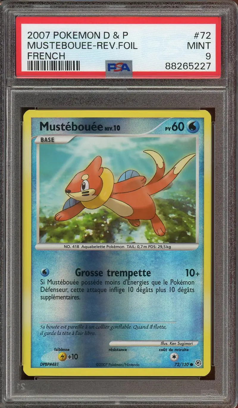 PSA 9 Mustébouée Reverse