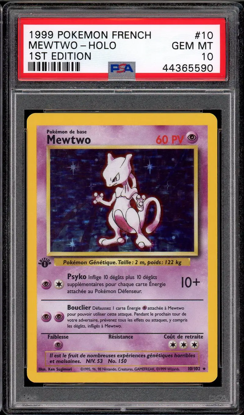 PSA 10 Mewtwo Holo