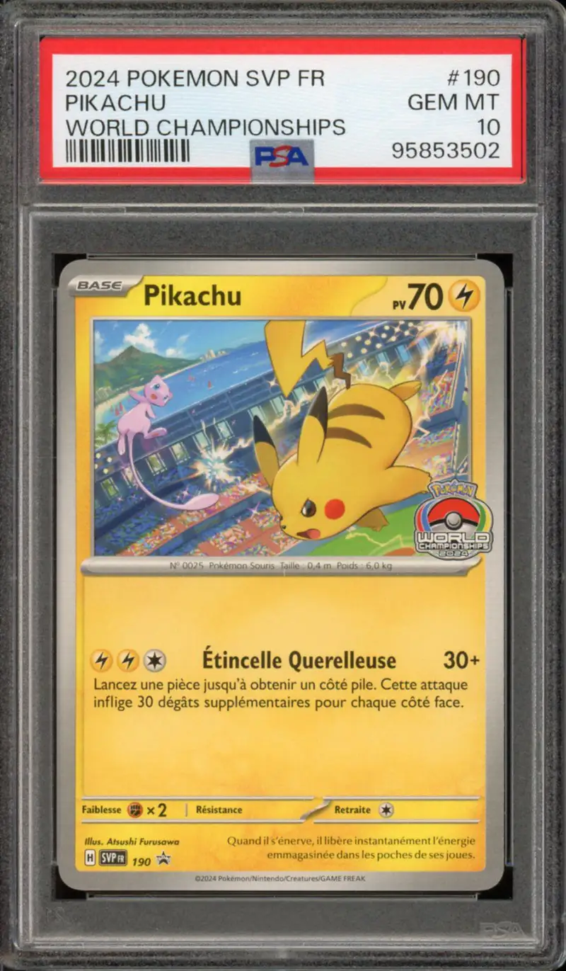 PSA 10 Pikachu