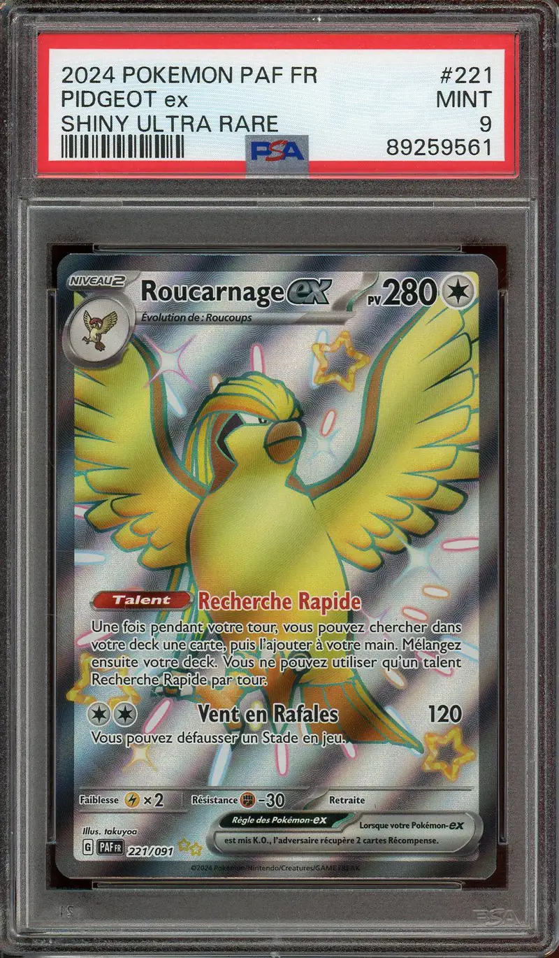 PSA 9 Roucarnage Ex