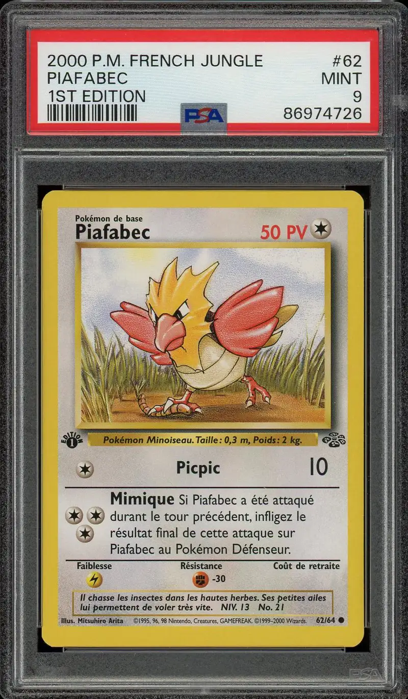 PSA 9 Piafabec