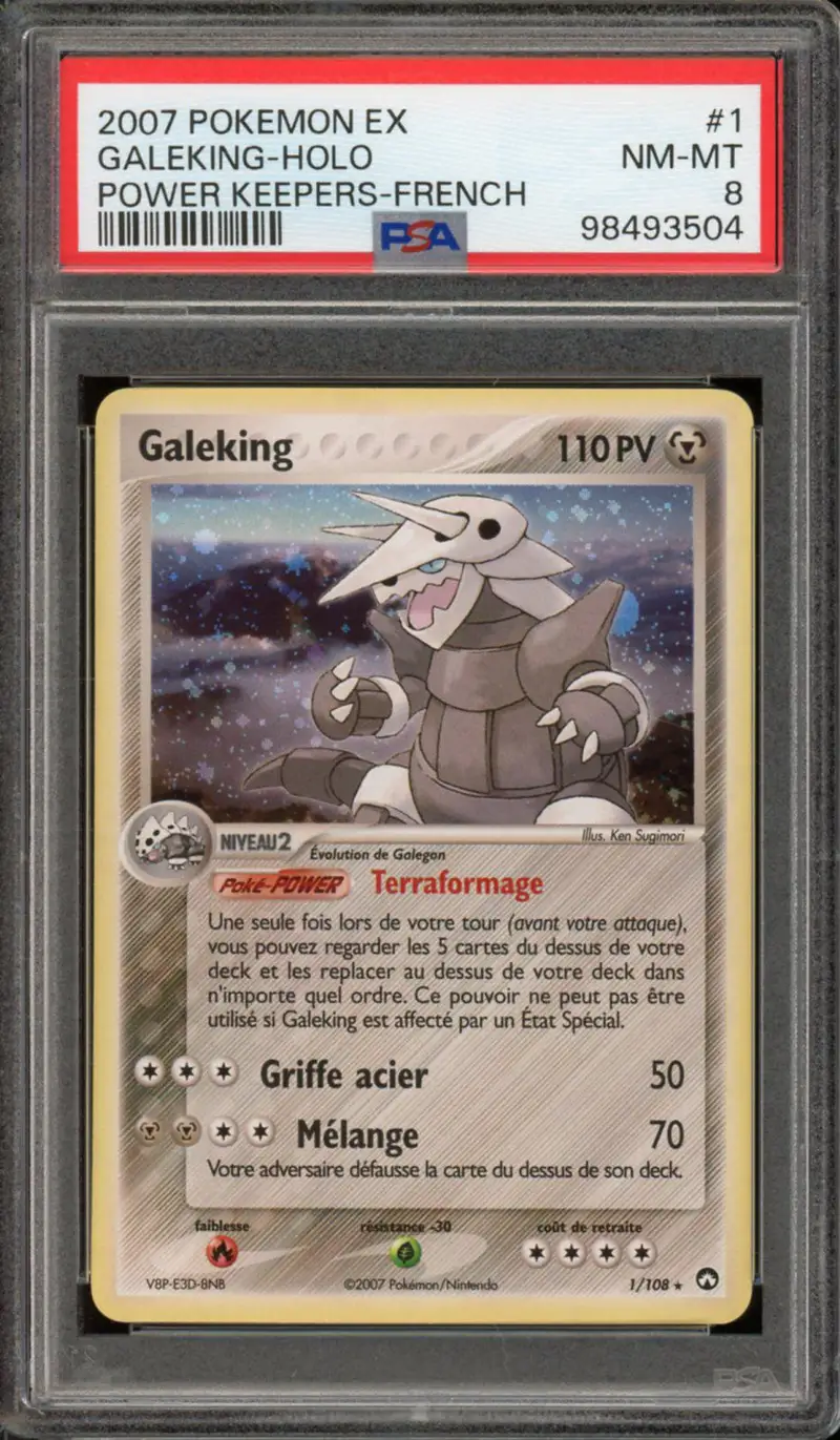 PSA 8 Galeking Holo