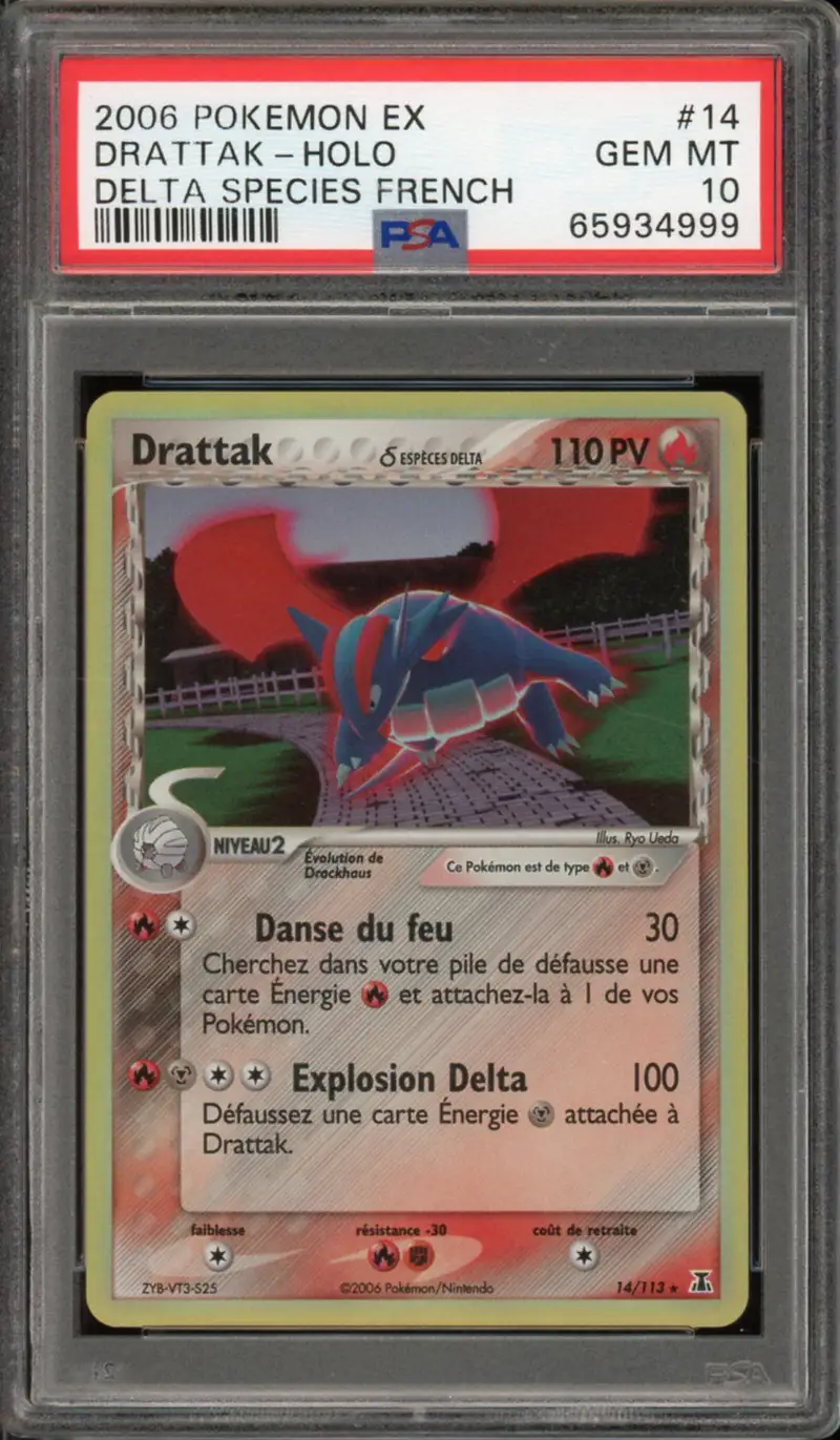 PSA 10 Drattak Holo