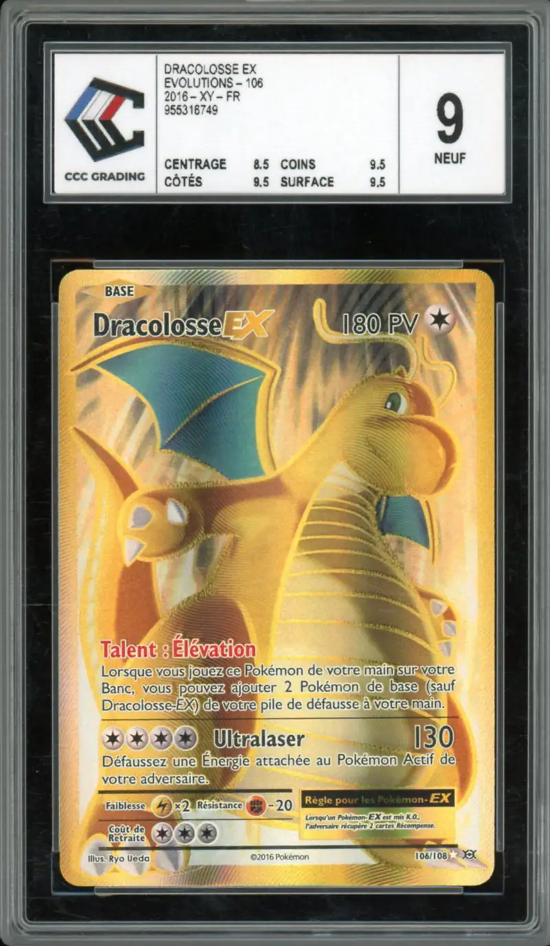 CCC 9 Dracolosse Ex Gold