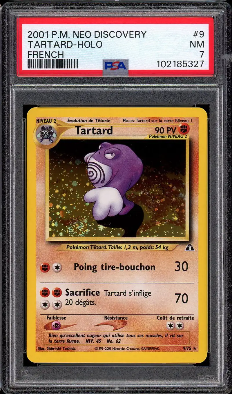 PSA 7 Tartard Holo