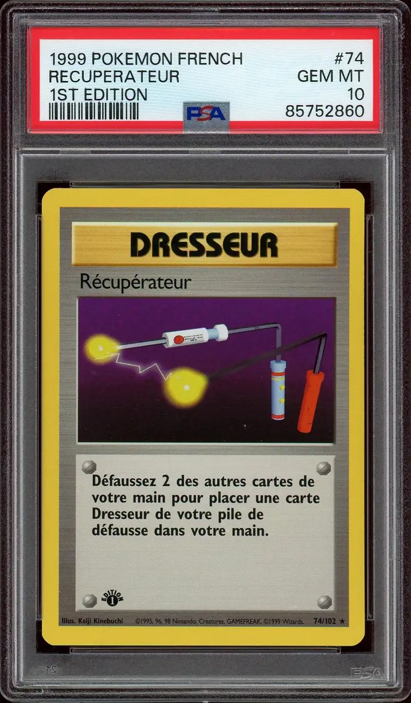 PSA 10 Récupérateur