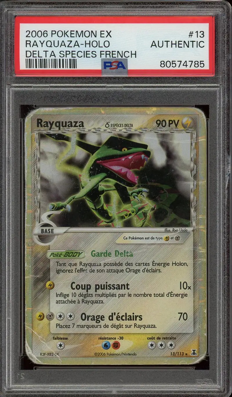 PSA A Rayquaza Holo