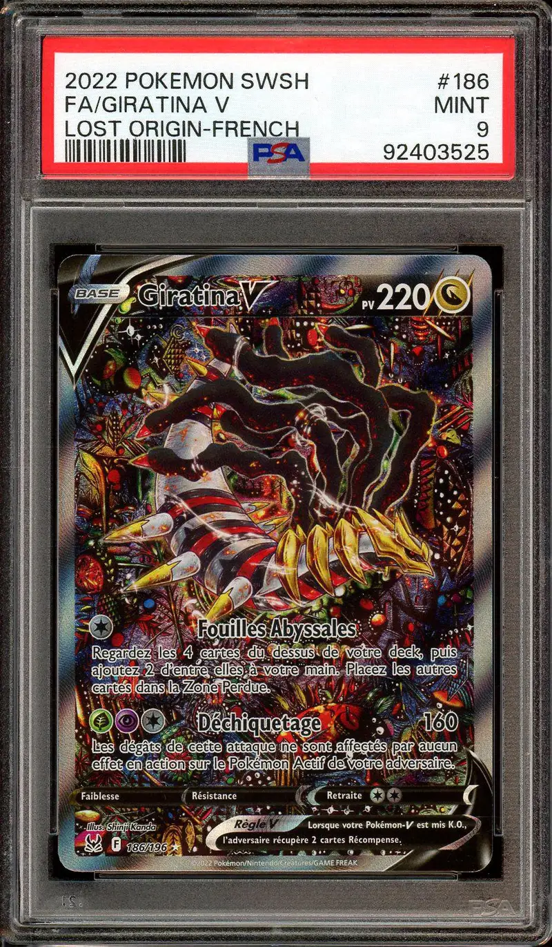 PSA 9 Giratina V
