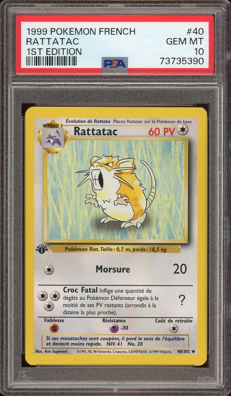 PSA 10 Rattatac