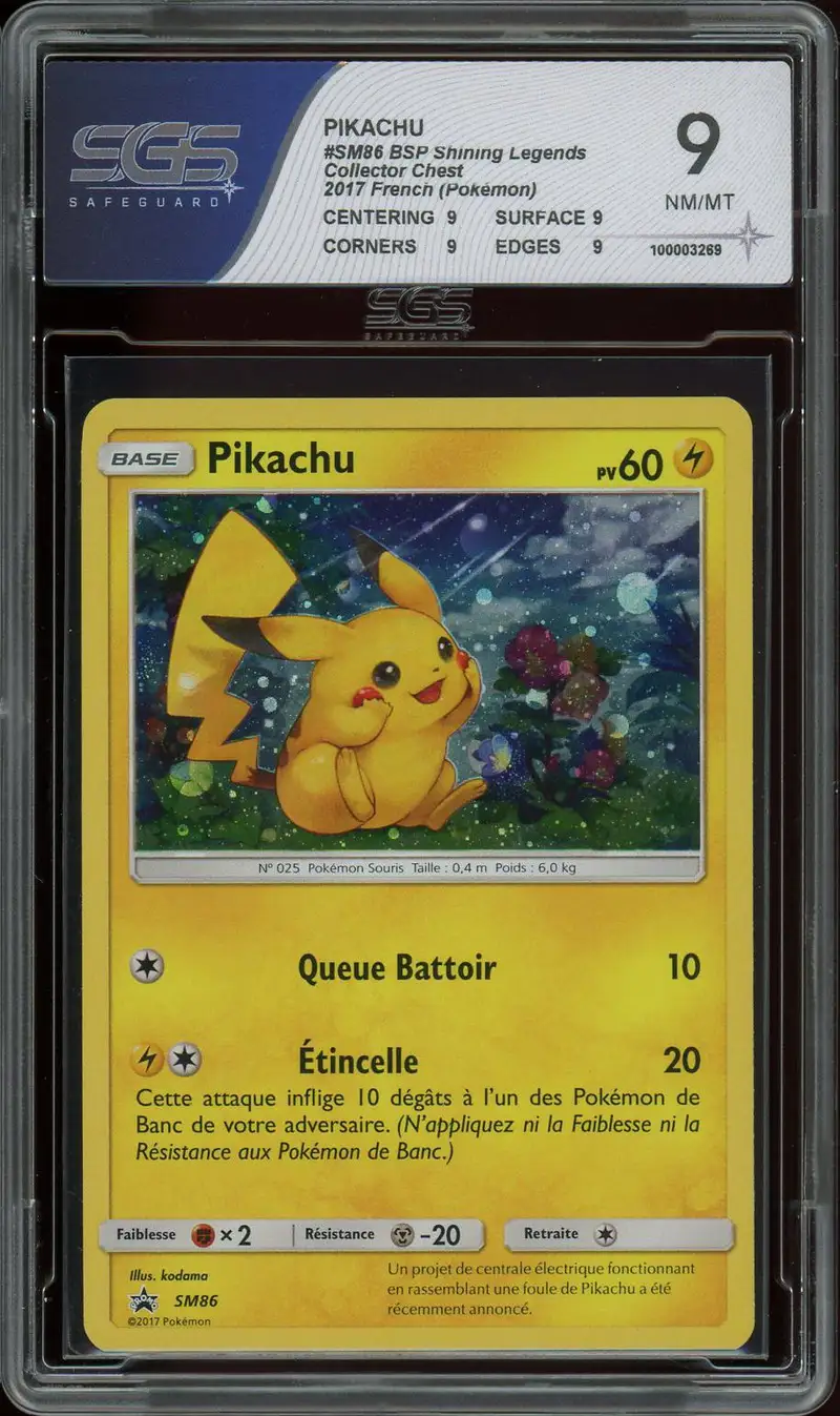 SGS 9 Pikachu Holo