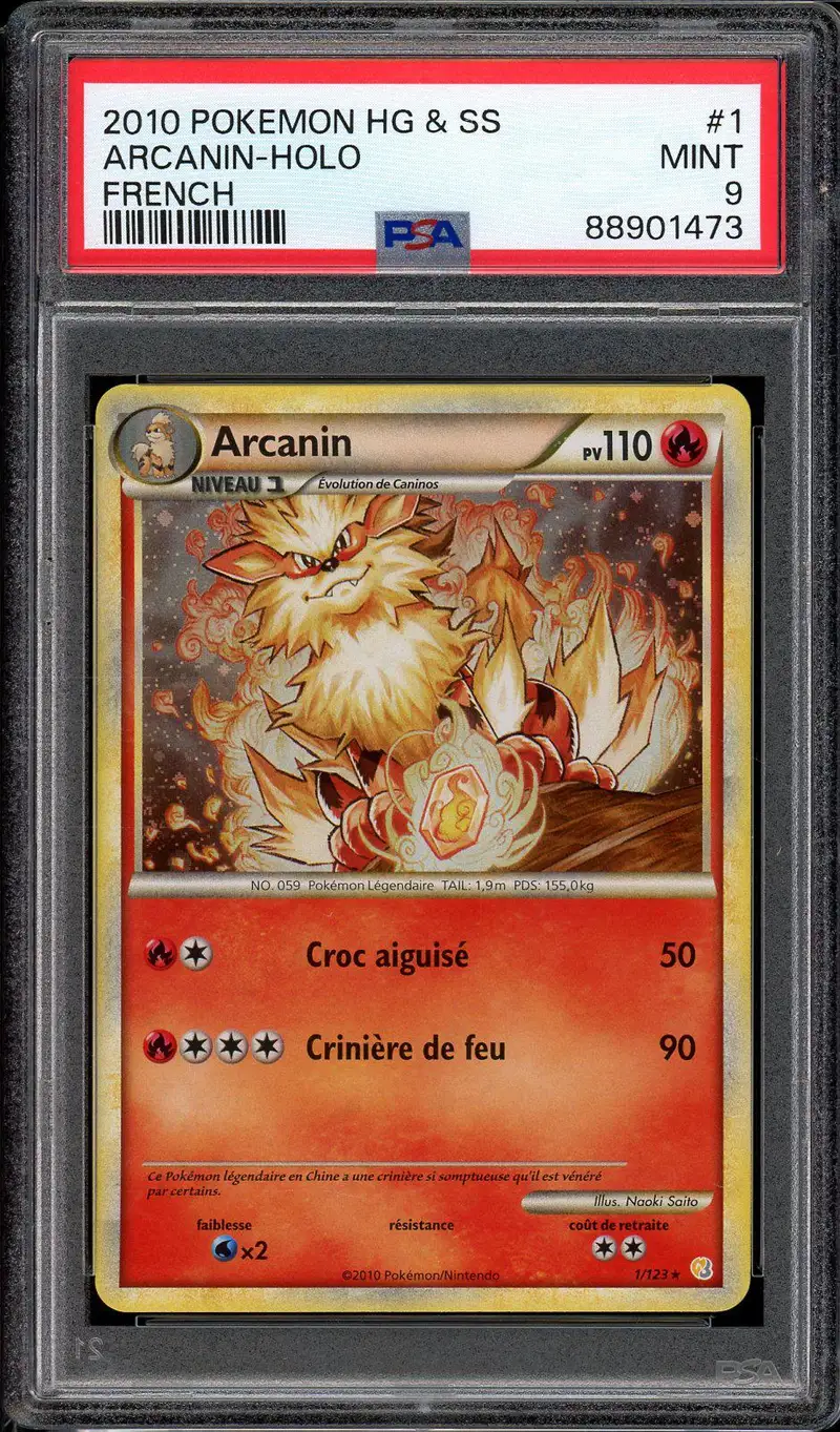 PSA 9 Arcanin Holo