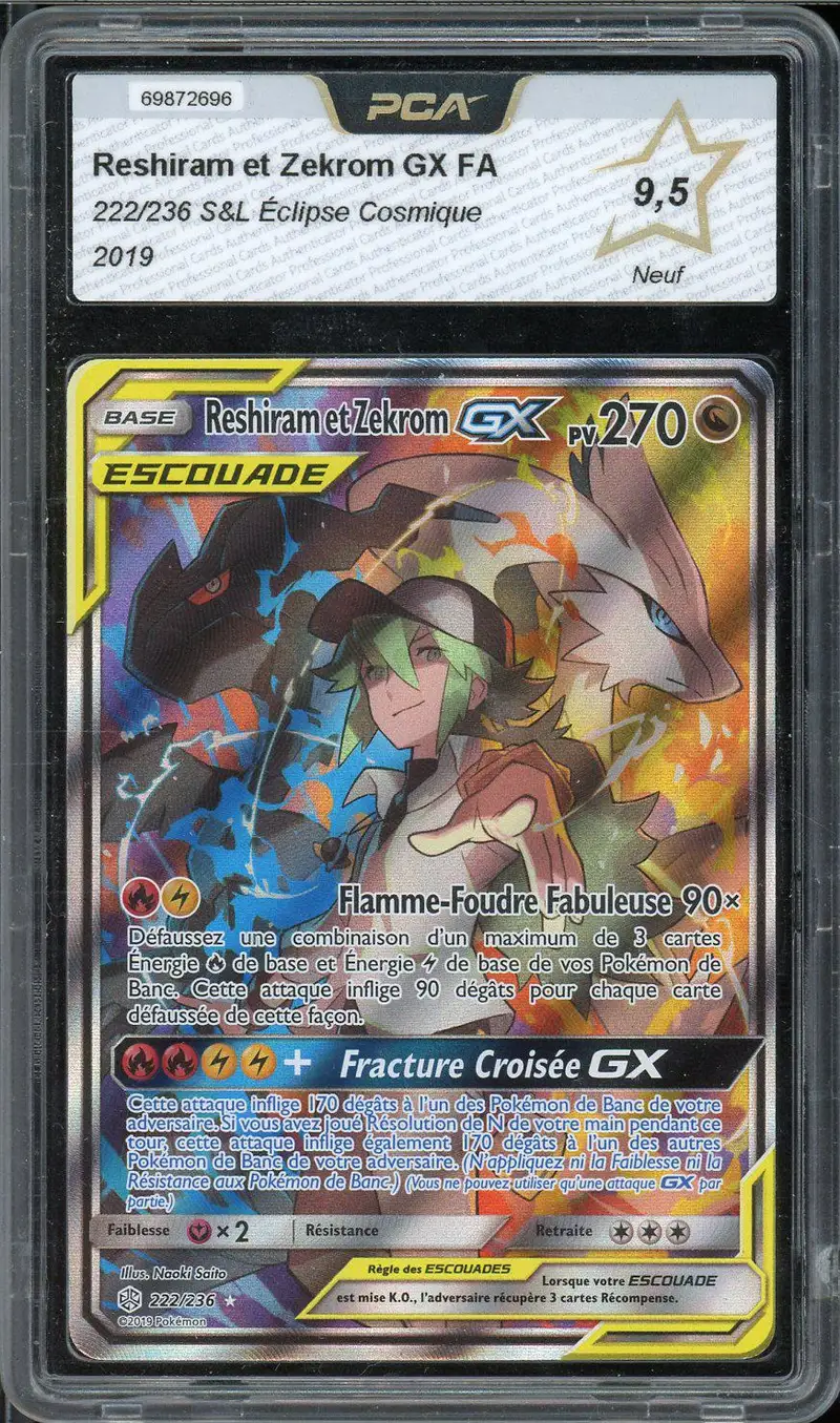 PCA 9.5 Reshiram et Zekrom Gx