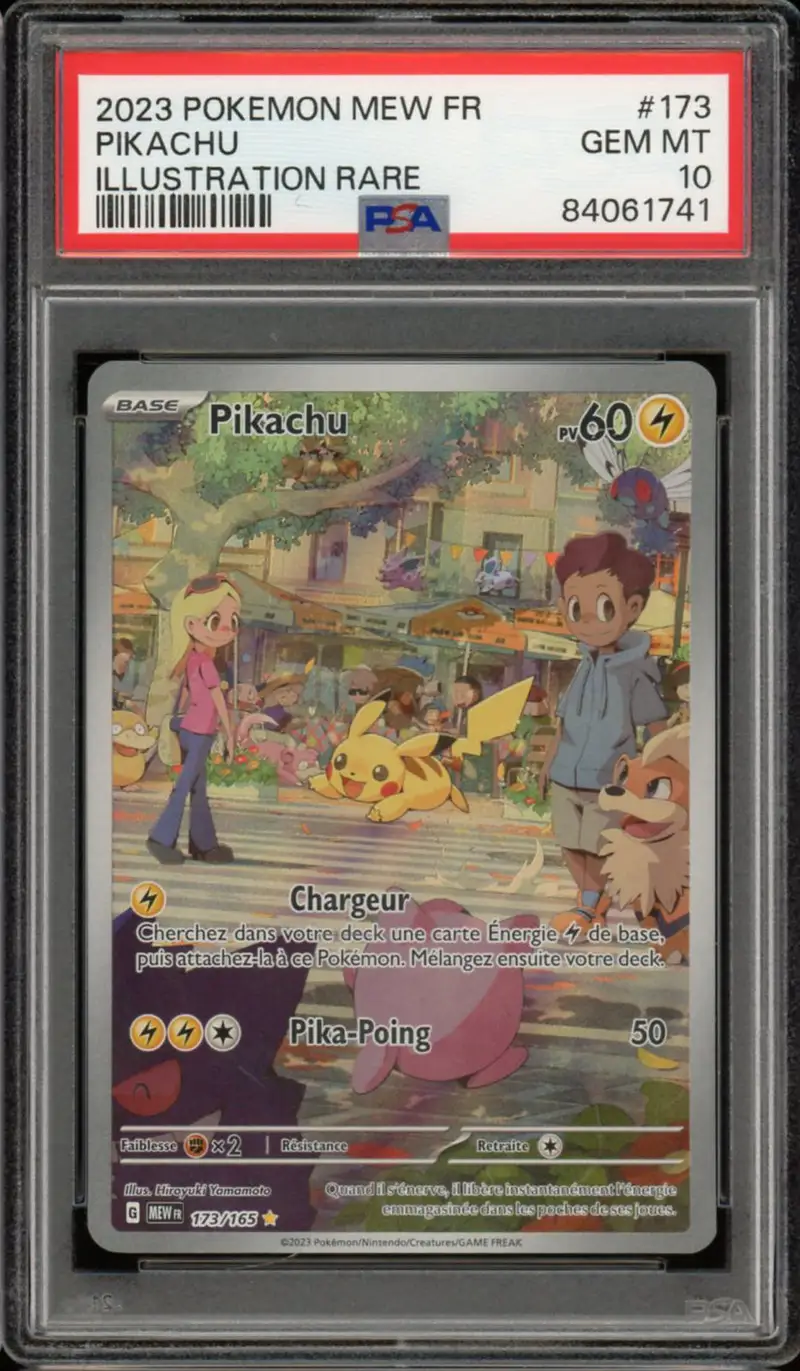 PSA 10 Pikachu