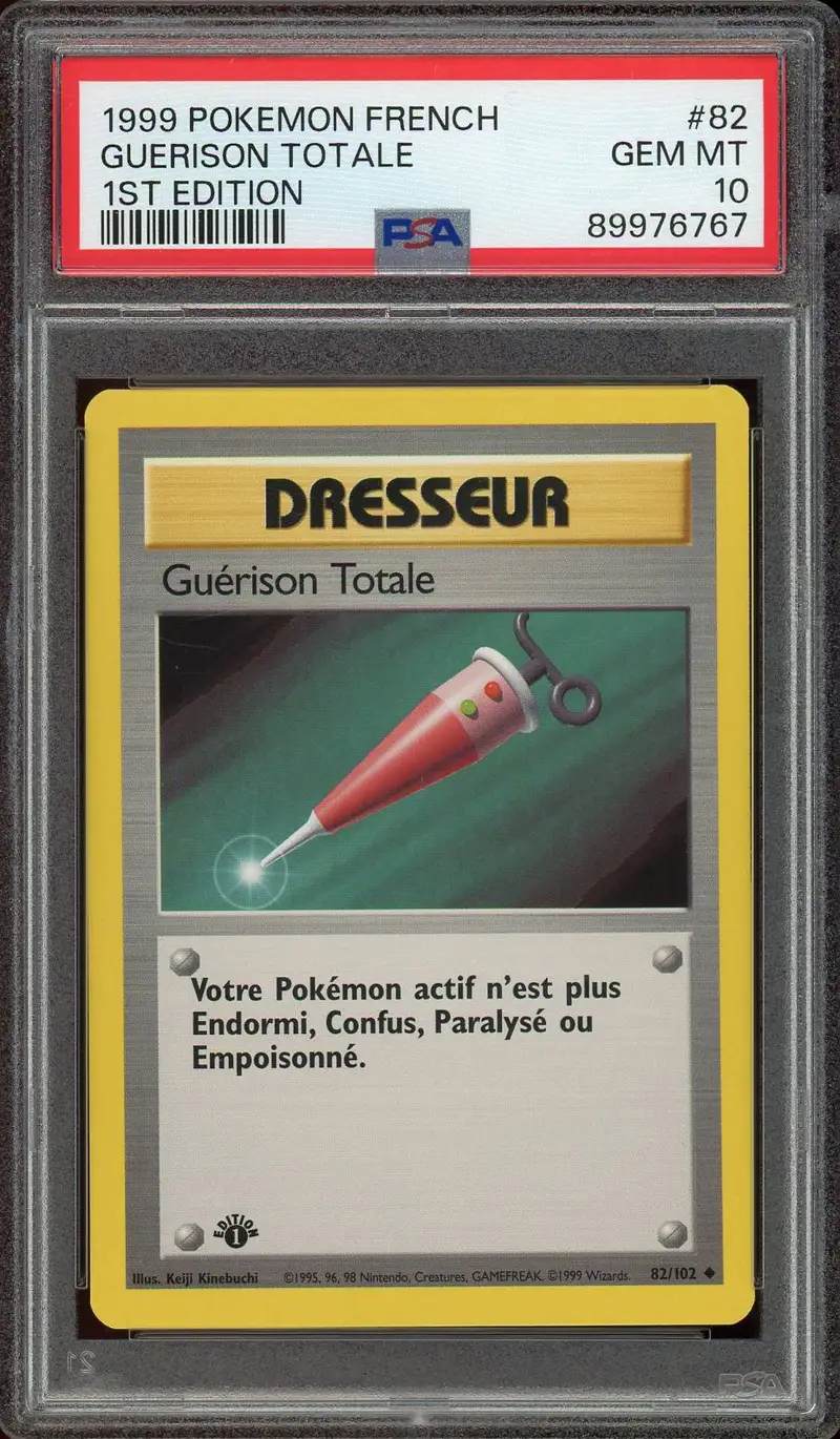 PSA 10 Guérison Totale