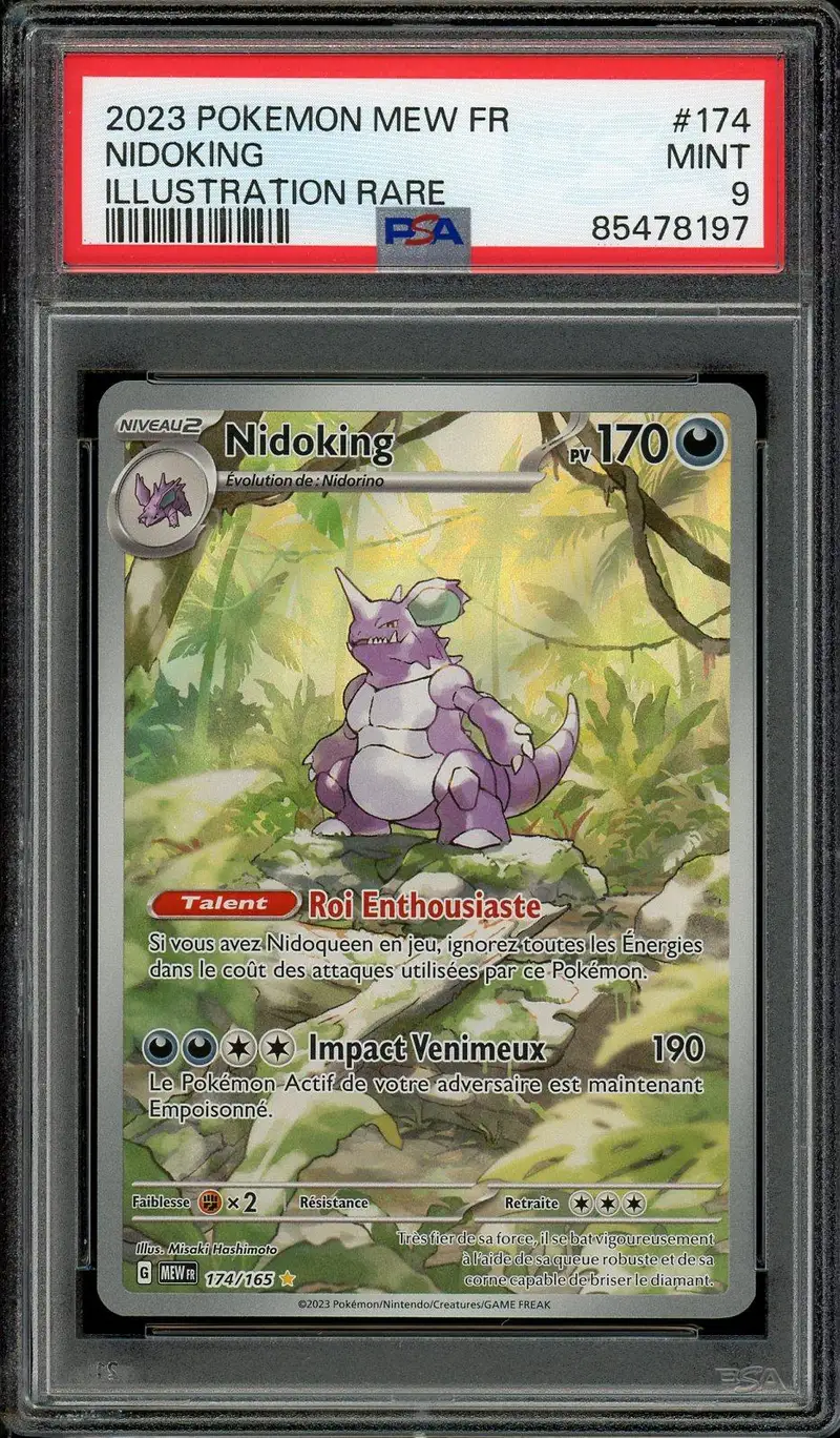 PSA 9 Nidoking