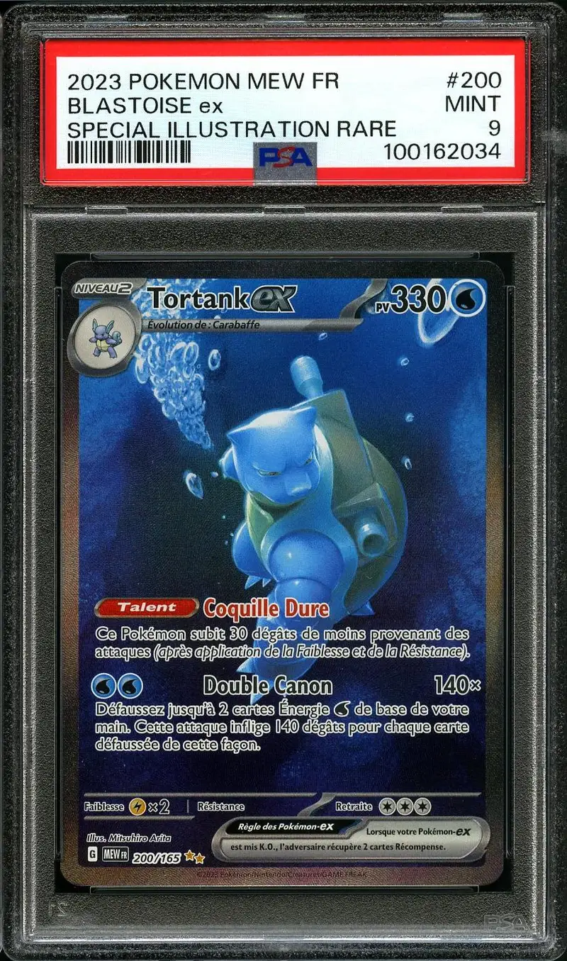 PSA 9 Tortank Ex