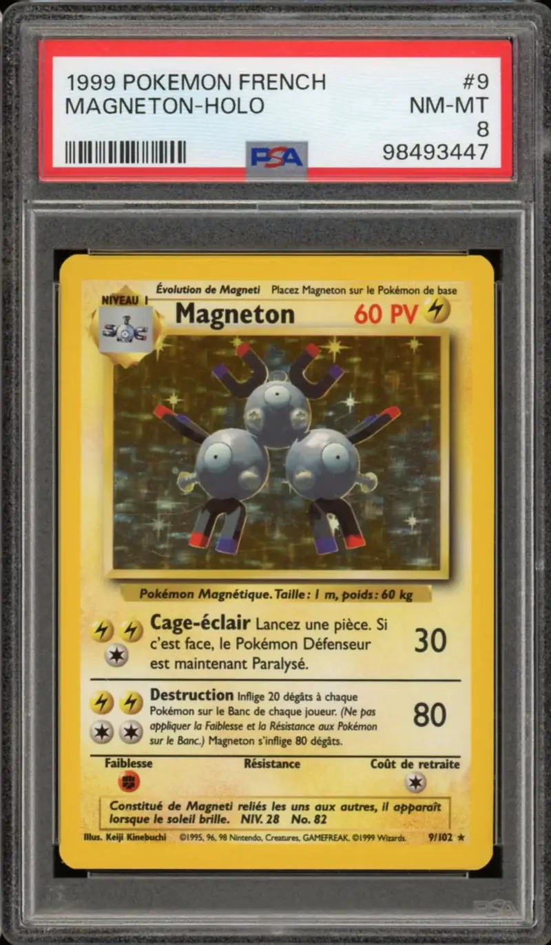 PSA 8 Magneton Holo