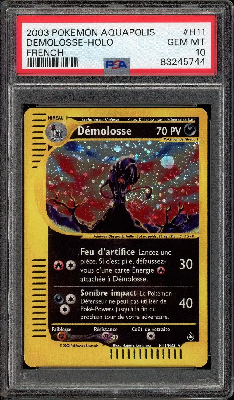 PSA 10 Démolosse Holo