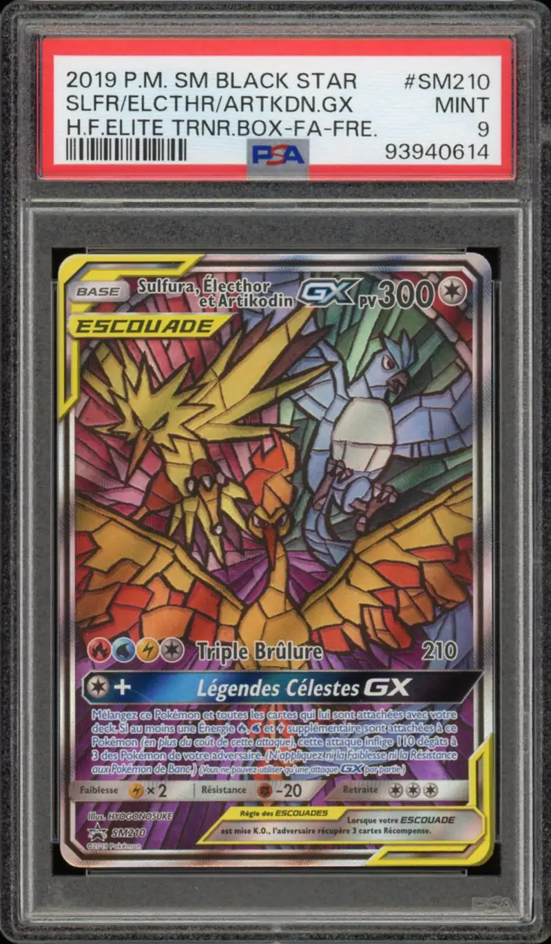 PSA 9 Sulfura, Électhor et Artikodin Gx
