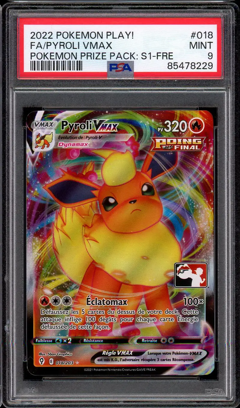 PSA 9 Pyroli VMax