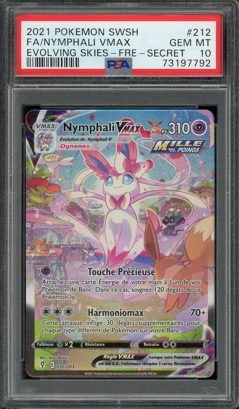 PSA 10 Nymphali VMax