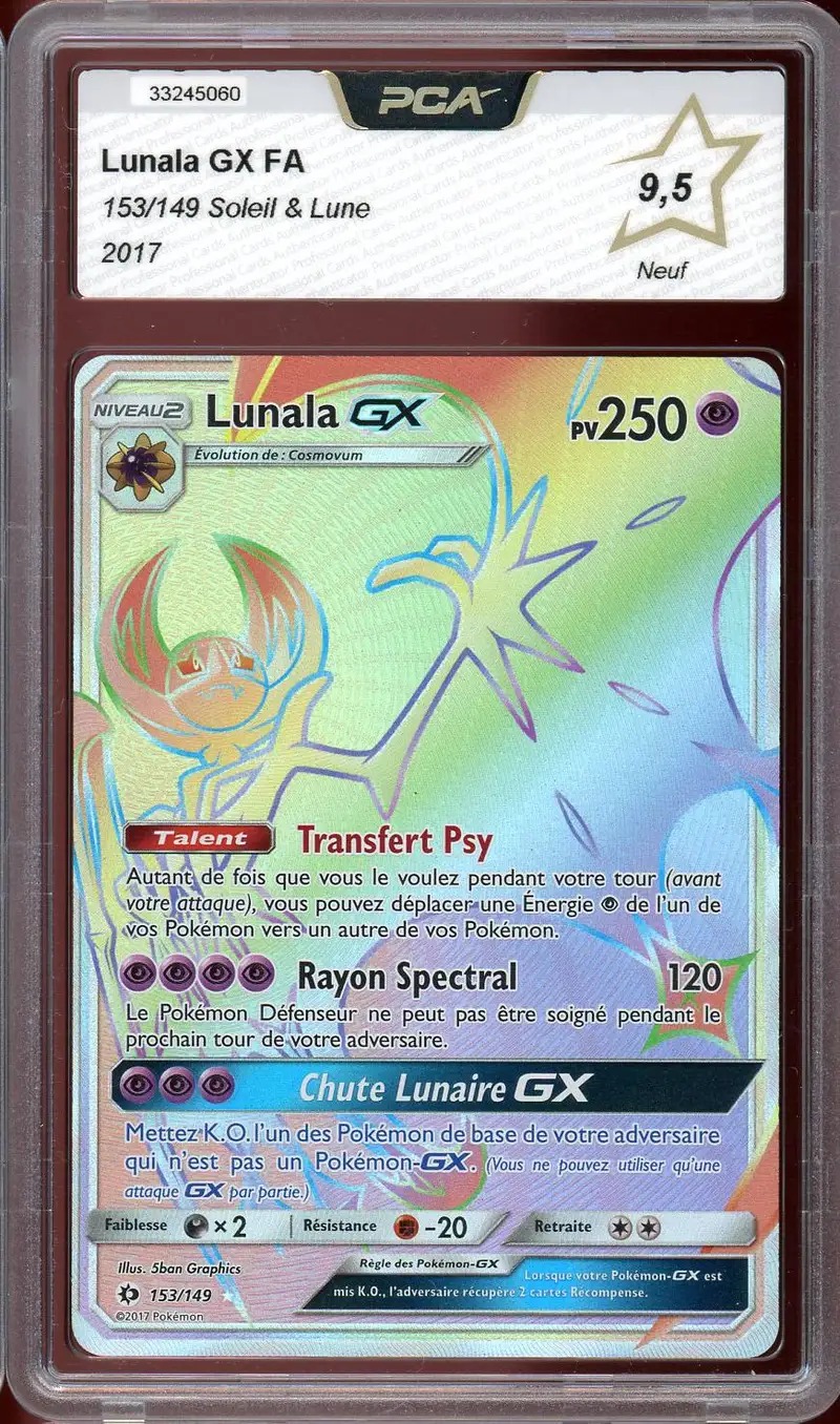 PCA 9.5 Lunala Gx Rainbow