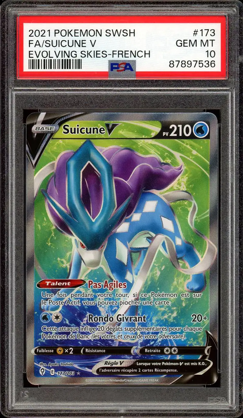 PSA 10 Suicune V