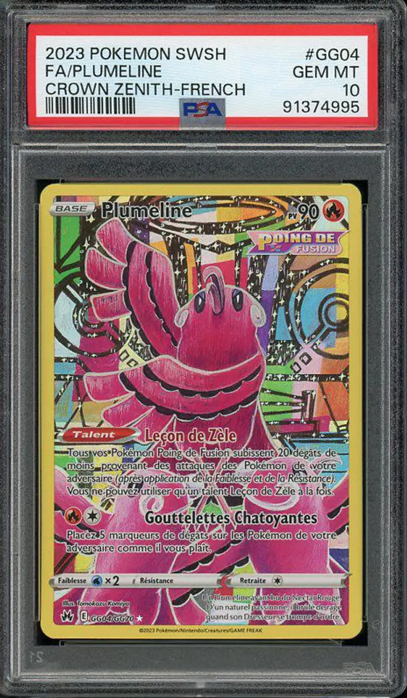 PSA 10 Plumeline