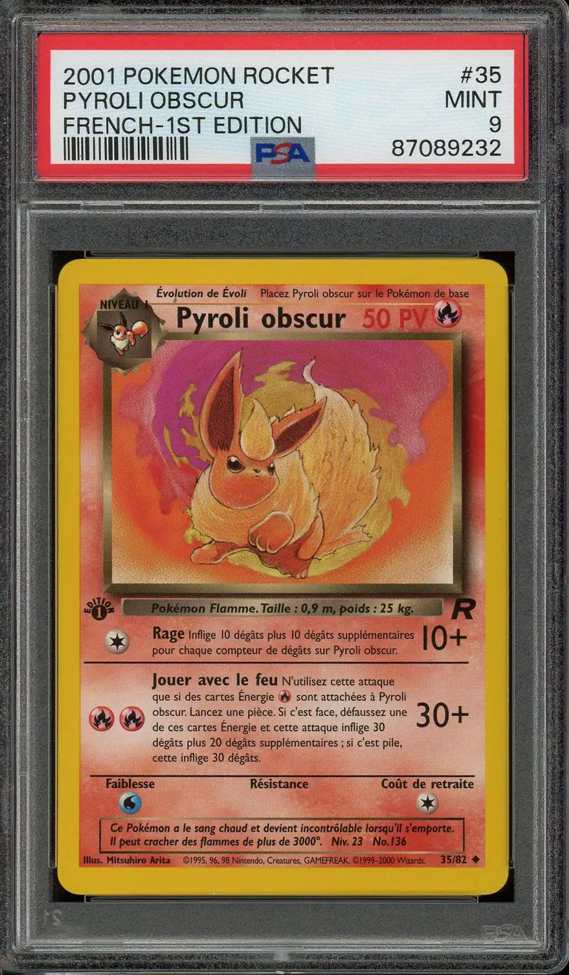 PSA 9 Pyroli Obscur