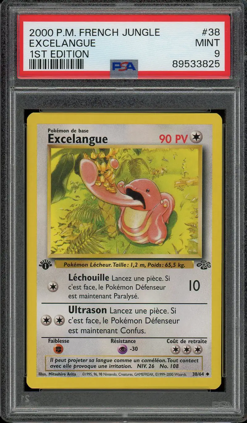 PSA 9 Excelangue