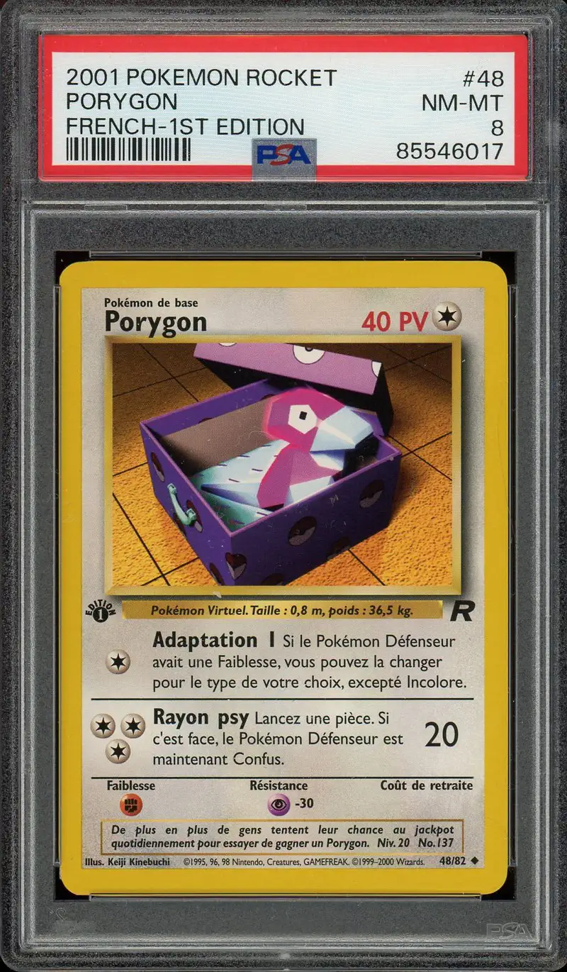 PSA 8 Porygon